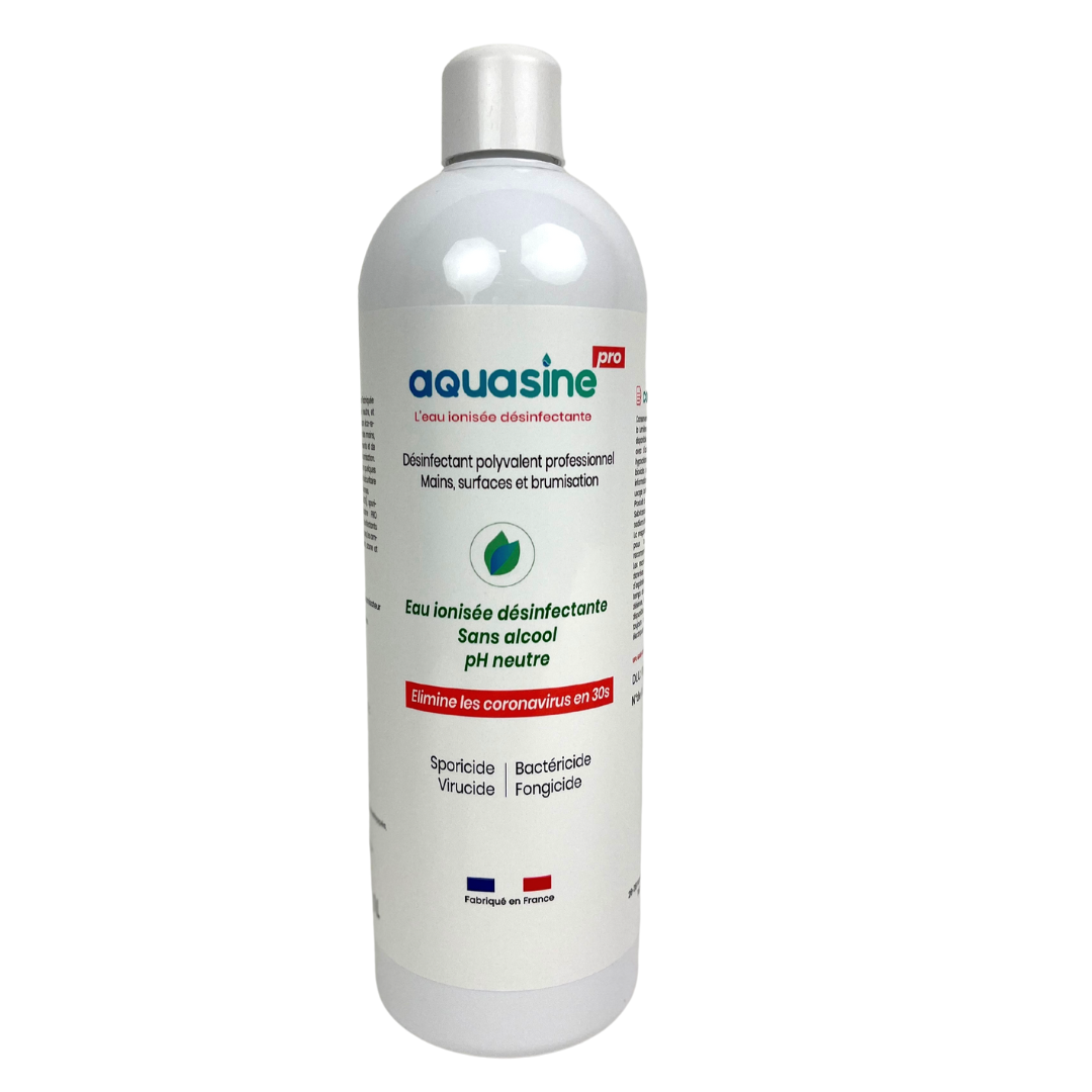 Aquasine — désinfection sans alcool