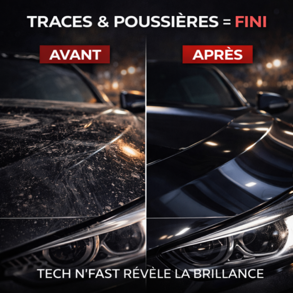 nettoyant lustrant sans rinçage voiture avant après carrosserie