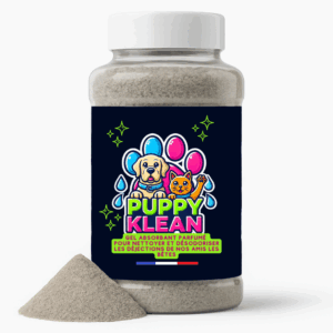 Poudre absorbante urine animaux – gel gélifiant désodorisant pour chiens et chats