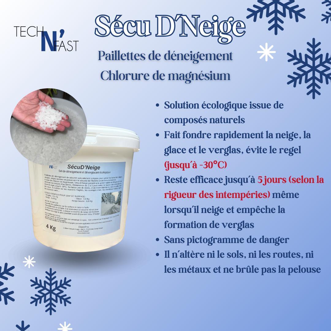 Sécu D’Neige caractéristiques