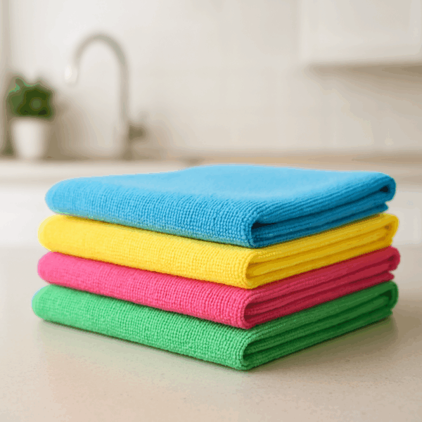 Microfibre et éponges