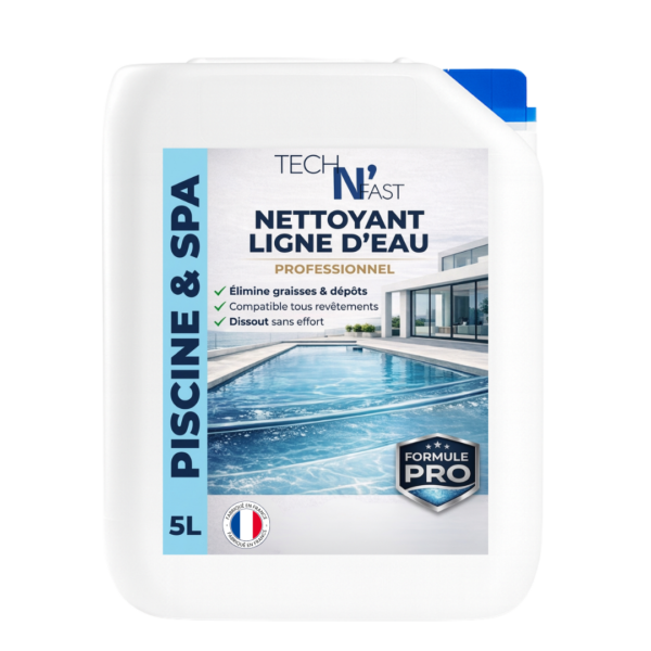 Nettoyant ligne d’eau piscine professionnel bidon 5L