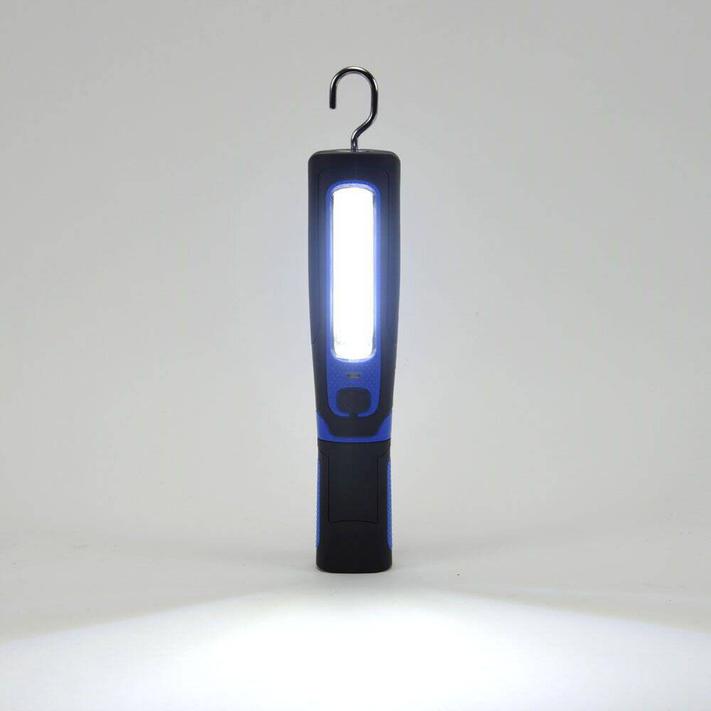 Lampe baladeuse LED rotative et rechargeable - 650M015 - Distripro