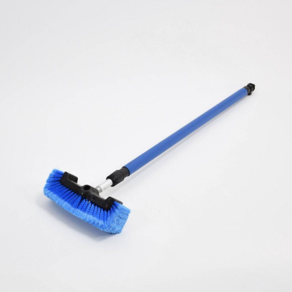 Set De Nettoyage VONROC - Brosse Télescopique 1,80m + Adoucisseur D'Eau Portable - Pour Voiture Et Maison